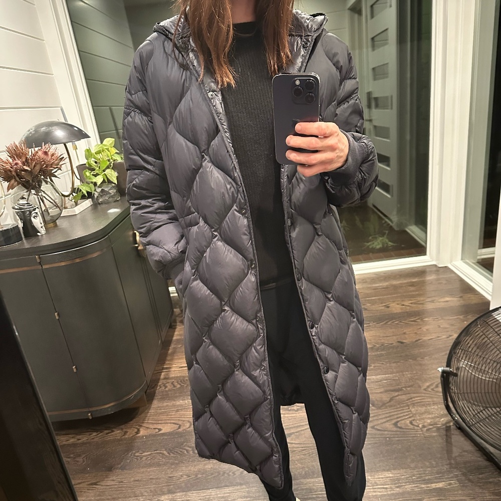Hooded Black Puffer Parka by Rag & Bone XS